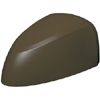 Polycarbonate Chocolate Mold Bullet Shape 34x19mm x 14mm High, 30 Cavities