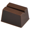 Polycarbonate Chocolate Mold Sloping Rectangle 26x19mm x 16mm High, 28 Cavities