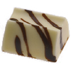 Polycarbonate Chocolate Mold Log 27x23mm x 14mm High, 28 Cavities
