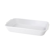 Melamine Casserole Dish, Milano Series, 2.8 qt., 12.75" x 10" x 1.75" Deep, Sold as a Case of 6