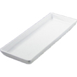 Porcelain Platter 1-1/2" High, 17" x 6-1/2"
