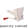 Moulinex Food Mincer. White Plastic with metal roller blades