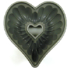 Nordicware Cast Aluminum Heart-in-Heart Pan, Commercial Non-Stick