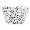 Bella Cupcake Couture Olivia Black and White Wrapper