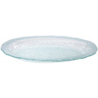 Gourmet Display PG1450 Natalia Oval Glass Bowl, 10-1/2" x 17-1/2" x 1-1/2" High