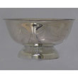Silver-Plated Bowl 6" Diameter x 3-3/8" High