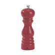 Peugeot Paris Wood Pepper Mill, 18cm-7"  Color: Red Lacquer
