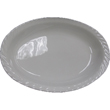 Porcelain Oval Platter 16-1/2" x 10-1/4" x 2" High