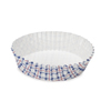 Welcome Home Brands Blue Fine Check Ruffled Baking Cup, Case of 1500