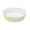 Welcome Home Brands Yellow Fine Check Ruffled Baking Cup, Case of 1500