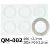 Silicone Chocolate Sheet, Ring 57mm, 6 Cavities