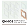 Silicone Chocolate Sheet, Diamond 51x101mm, 8 Cavities