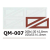 Silicone Chocolate Sheet, Triangle 108x53mm, 8 Cavities