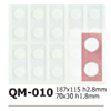 Silicone Chocolate Sheet, Rectangle 67x28mm, 10 Cavities