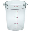 Cambro Round Storage Container Clear 8 Qt.