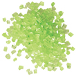 Sugar Crystal Nuggets, Green, 250g. per Jar