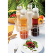 32 oz. Salad Dressing Bottle Set, Set includes 2 Bottles and 8 Lids