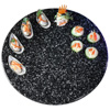 Gourmet Display Round Serving Stone Tray (Acrylic) 15"