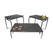 Gourmet Display Louis 3 Pc. SS2307 Strata Stand set & Trays (Acrylic)