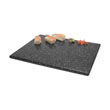 Gourmet Display SS451: GASTRO Rectangle Serving Stone Tray (Acrylic), Half Size