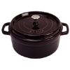 Staub Round Cocotte, Aubergine