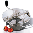 Mouli Food Mill (Tomato Strainer / Crusher) # M5, Tinned Steel, 8 Qt. Capacity