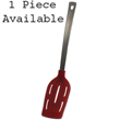 Slotted Silicone Turner with Stainless Steel Handle
