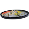 Gourmet Display Oval Chilled Platter w/Textured Acrylic Insert