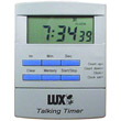 LUX TT100 Electronic Minute Minder Talking Timer, White