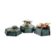 Gourmet Display Three-Piece Hexagon Set