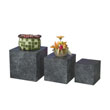 Gourmet Display 3-pc Texture Tone Laminate Cube Set 8" 10" 12"