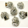Chicken Leg Frills, Silver, Pack of 20 Pieces