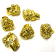 Chicken Leg Frills, Gold, Pack of 20 Pieces