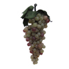 Artificial Cluster of Small Grapes, 7" Long, Green and Red
