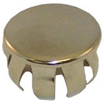 Nickel Plated Round Tubing End Cap For 1