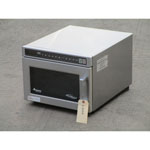 Amana HDC212 Heavy Duty Stainless Steel Commercial Microwave, Excellent Condition