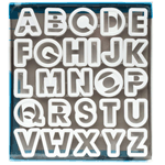 Ateco Alphabet Cutter Set, 1.5