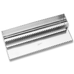 Ateco Log Mold, Hemisphere, with Cover, 11-3/4" Long, Stainless
