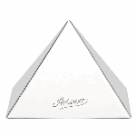 Ateco Pyramid Dessert Mold Stainless Steel, 3.5" Base x 3" High