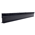 Black Display Divider with Black Parsley Top, 24" Long x 3-1/2" High