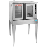 Blodgett ZEPHAIRE-100-G-ES Natural Gas Single Deck Full Size Convection Oven with Draft Diverter - 45,000 BTU