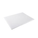 CAC White Cutting Board, 10" x 6" x 1/2"