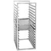 Channel RIR-16S 16 Pan Stainless Steel End Load 20 1/2" x 23" x 51" Sheet / Bun Pan Rack for Reach-Ins - Assembled