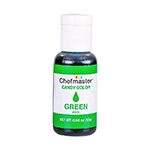 Chefmaster Green Oil Candy Color, 0.64 oz.