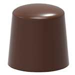 Chocolate World Polycarbonate Chocolate Mold, Cylinder by Lana Orlova Bauer, 24 Cavities