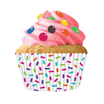 Cupcake Creations Paper Cups, Sprinkles, Pack of 32