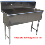 Custom Made Commercial Hand Sink Stainless Steel 8 Feet Wide