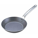 DeBuyer "Carbone Plus" Steel Frying Pan with Stainless Steel Tube Handle, 24 Cm (9.5")
