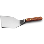 Dexter-Russell 16281 Hamburger Turner - Wood Handle - 5" x 4" Blade