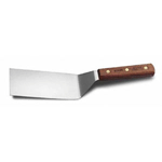 Dexter-Russell 19680 Hamburger Turner - Wood Handle, 6" x 3" Blade